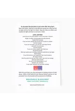 My Saint My Hero Bracelet - Love Lights the Way - St. Amos Crystal Pearl Bracelet