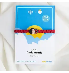 My Saint My Hero Tiny Saint Bracelet - St. Carlo Acutis for Kids