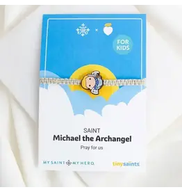My Saint My Hero Kids Tiny Saint Bracelet - St. Michael the Archangel