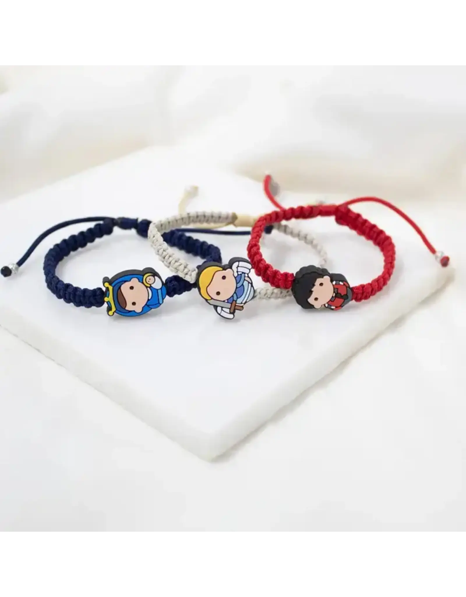 My Saint My Hero Tiny Saint Bracelet - St. Michael the Archangel for Kids