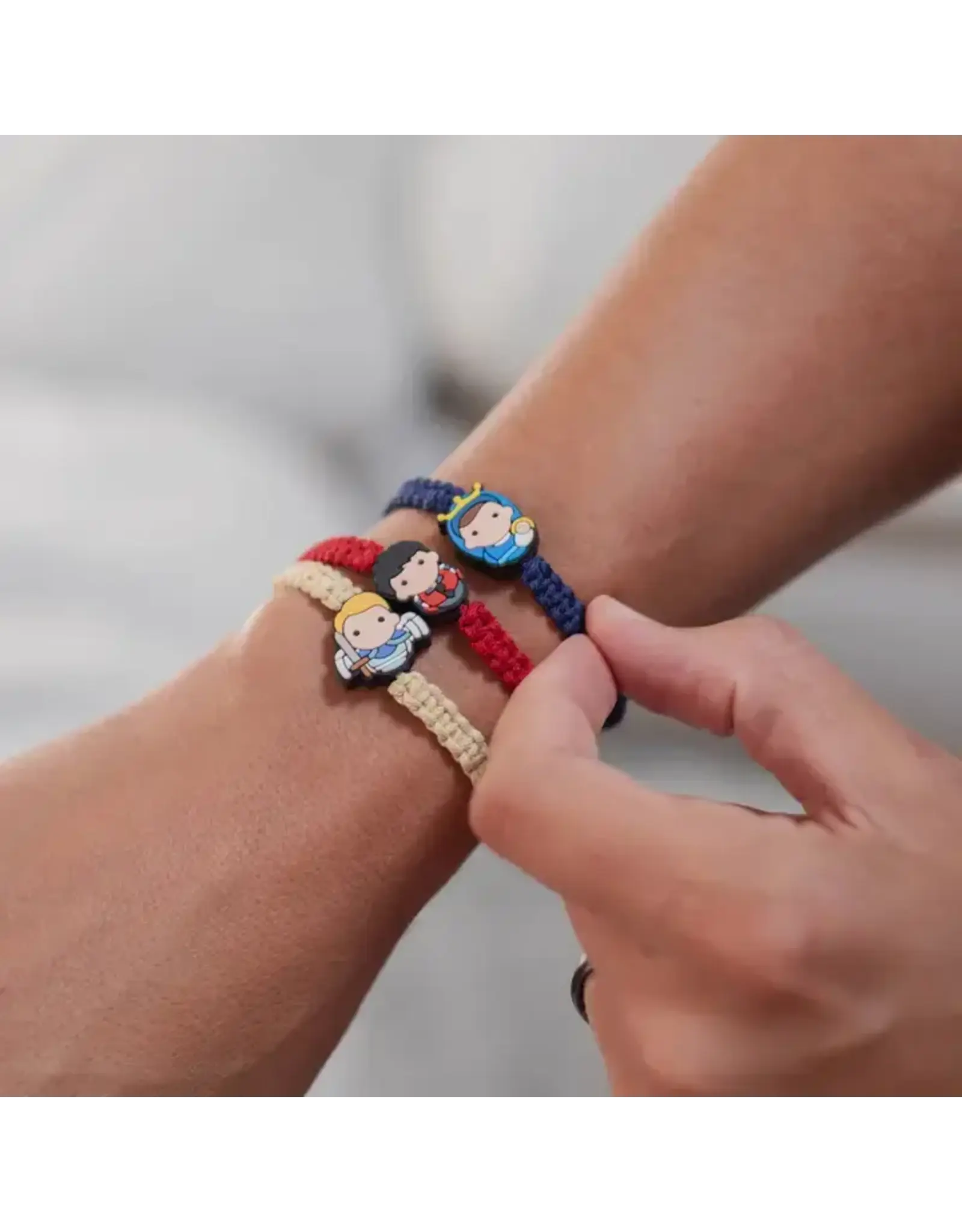 My Saint My Hero Tiny Saint Bracelet - St. Michael the Archangel for Kids