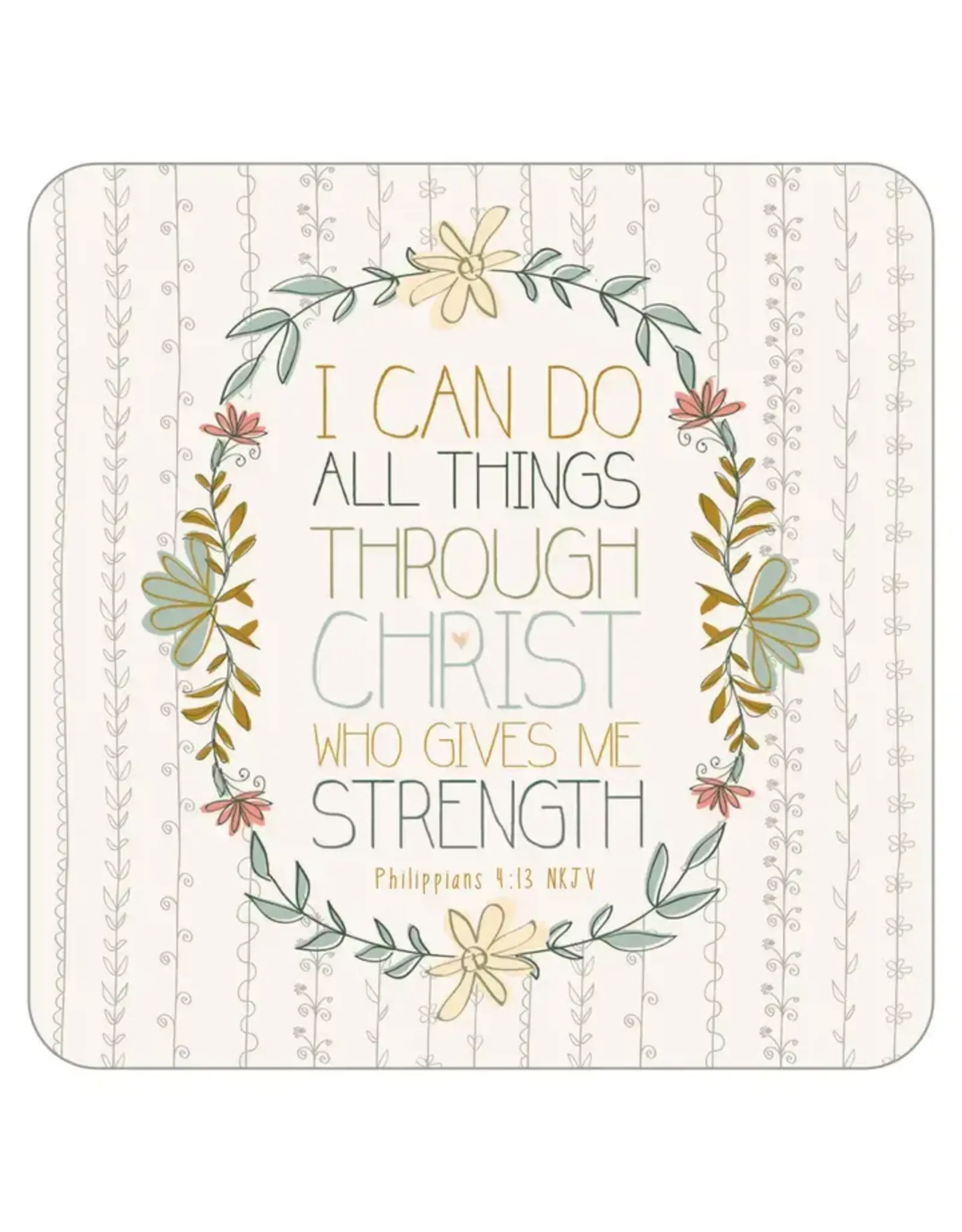 Legacy Publishing Coaster - All Things Through Christ