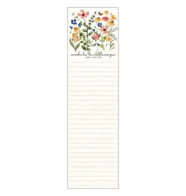Legacy Publishing List Pad - Wildflowers