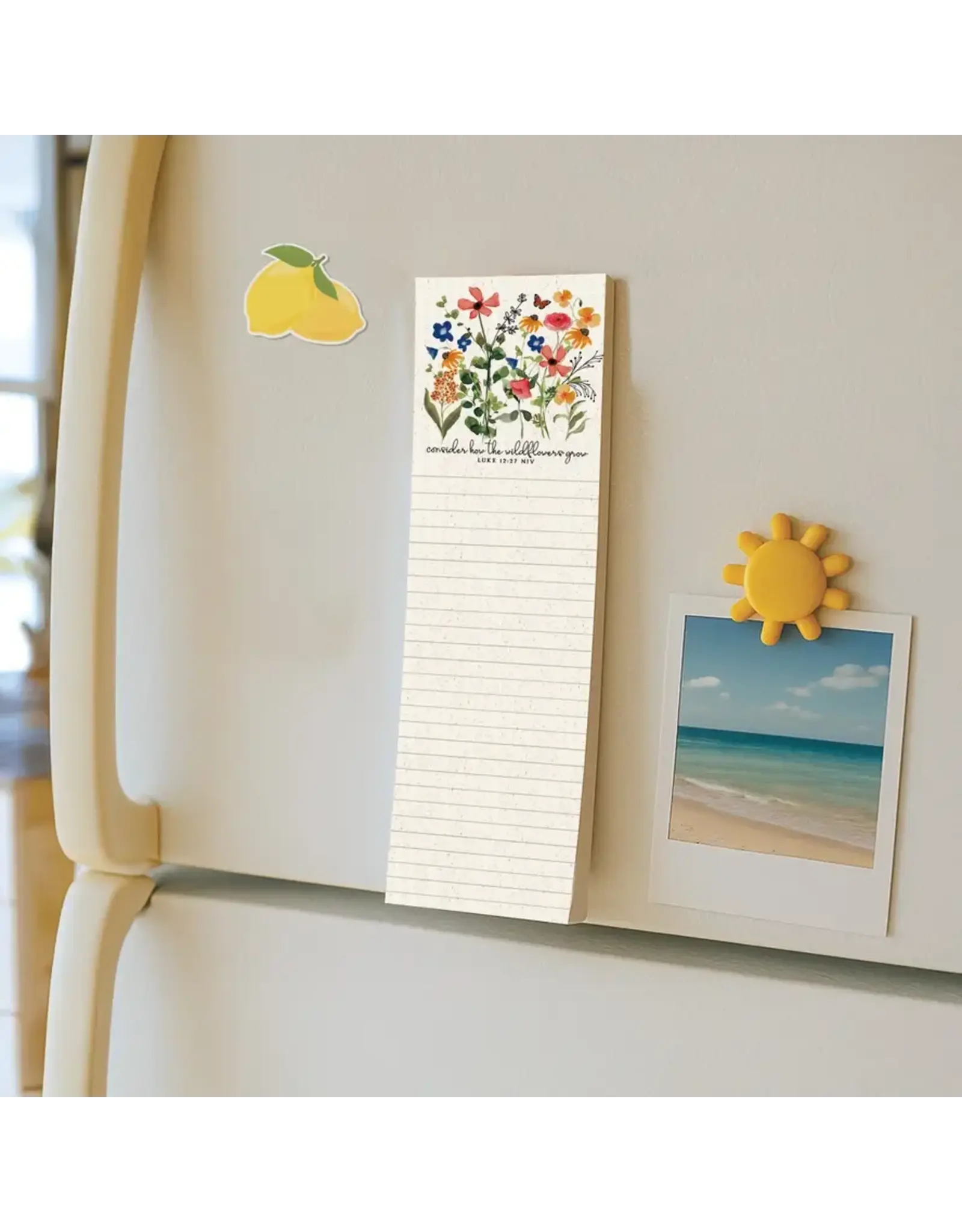 Legacy Publishing List Pad - Wildflowers