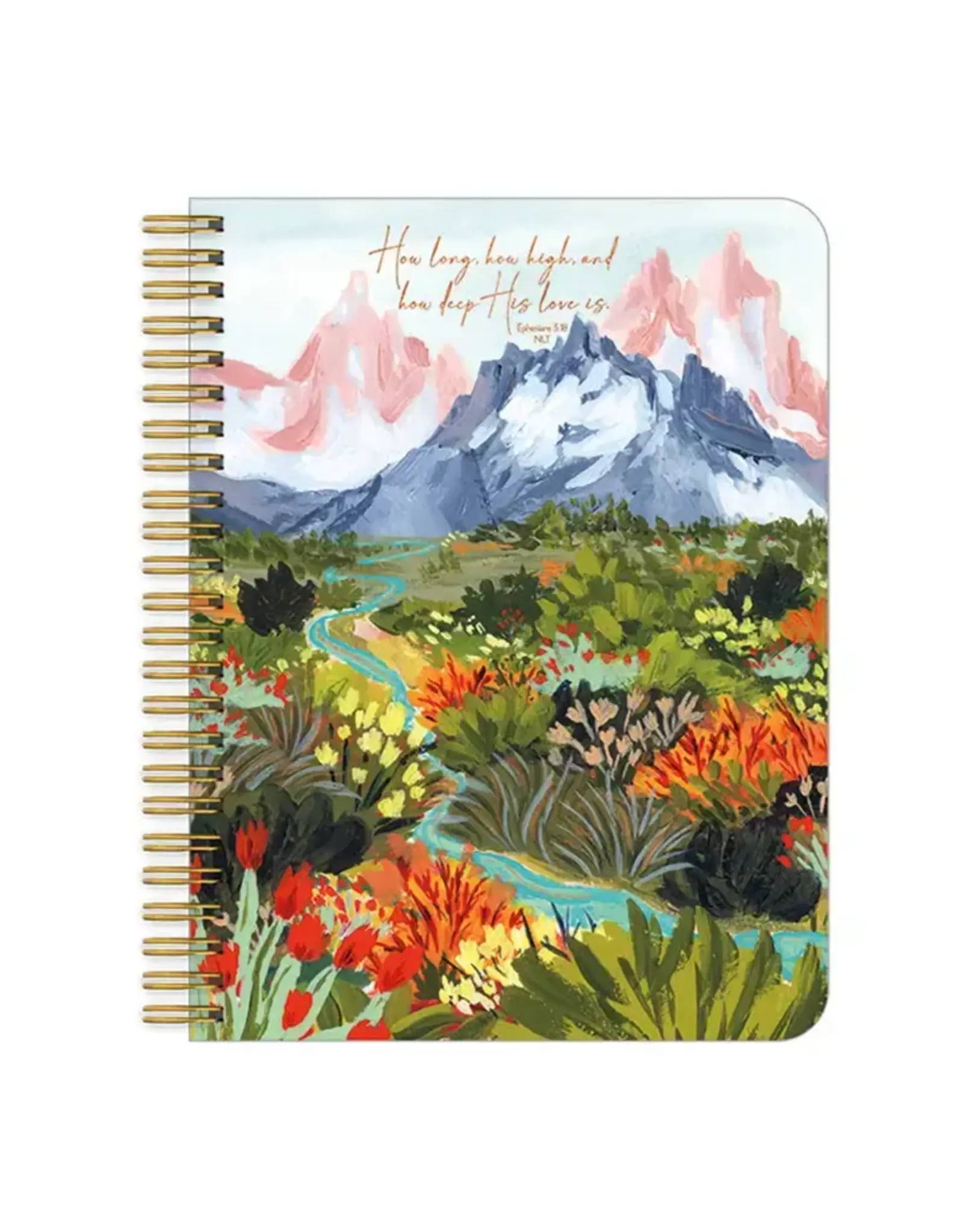 Legacy Publishing Medium Notebook w/Foil - Mountains