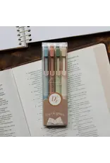 The Daily Grace Co. Pen Set of 4, Theologian