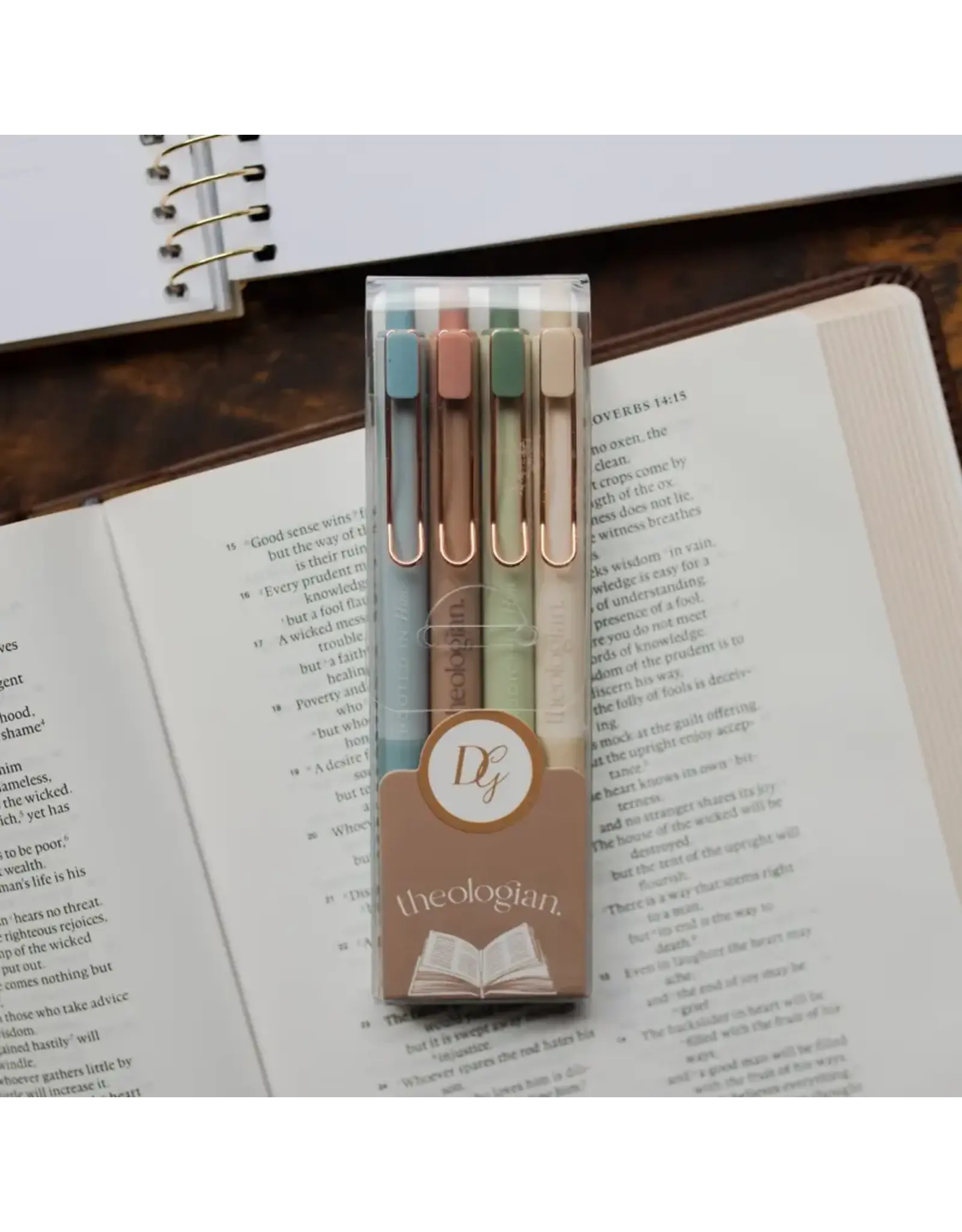 The Daily Grace Co. Pen Set of 4, Theologian