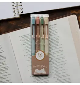 The Daily Grace Co. Pen Set of 4, Theologian
