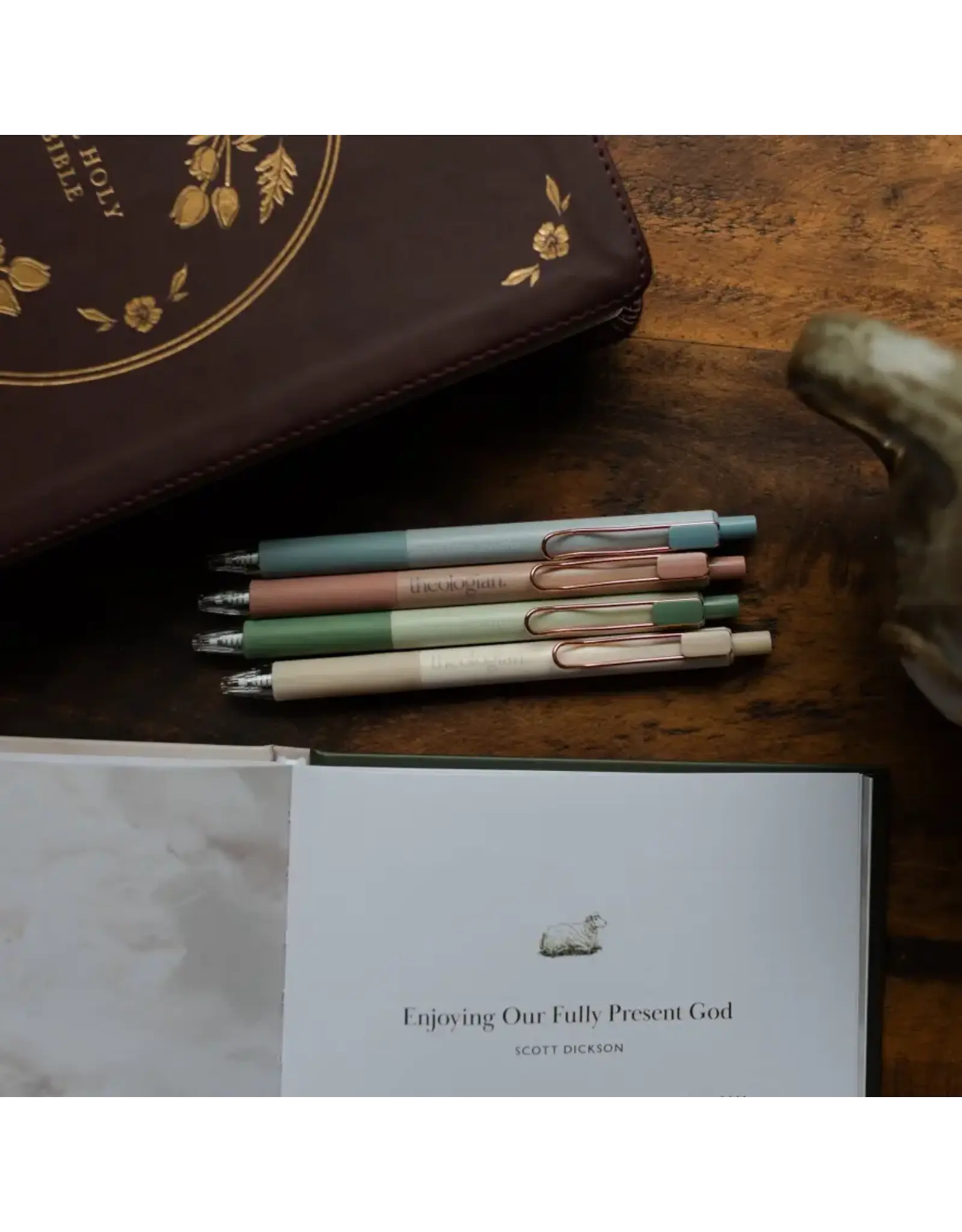 The Daily Grace Co. Pen Set of 4, Theologian