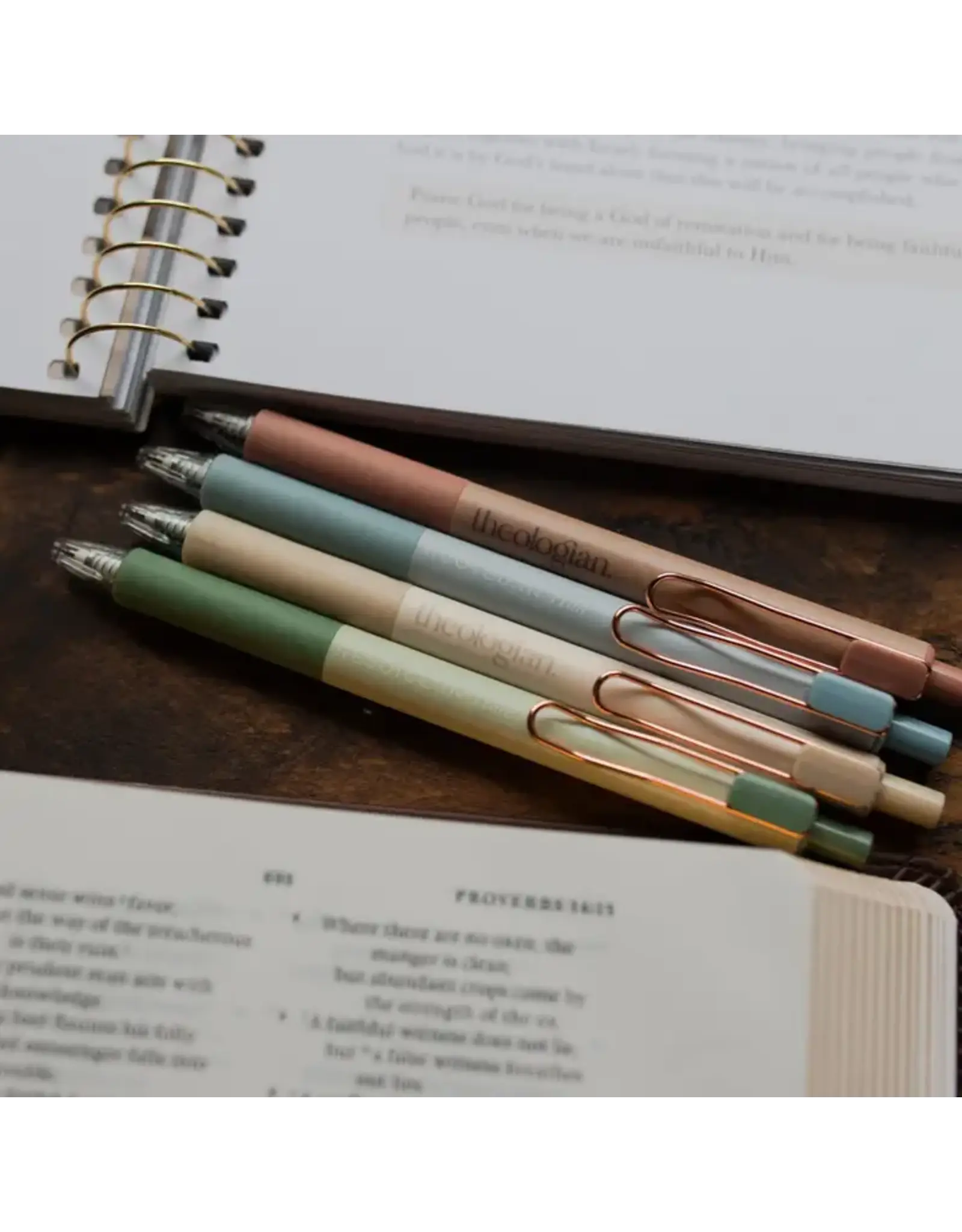 The Daily Grace Co. Pen Set of 4, Theologian