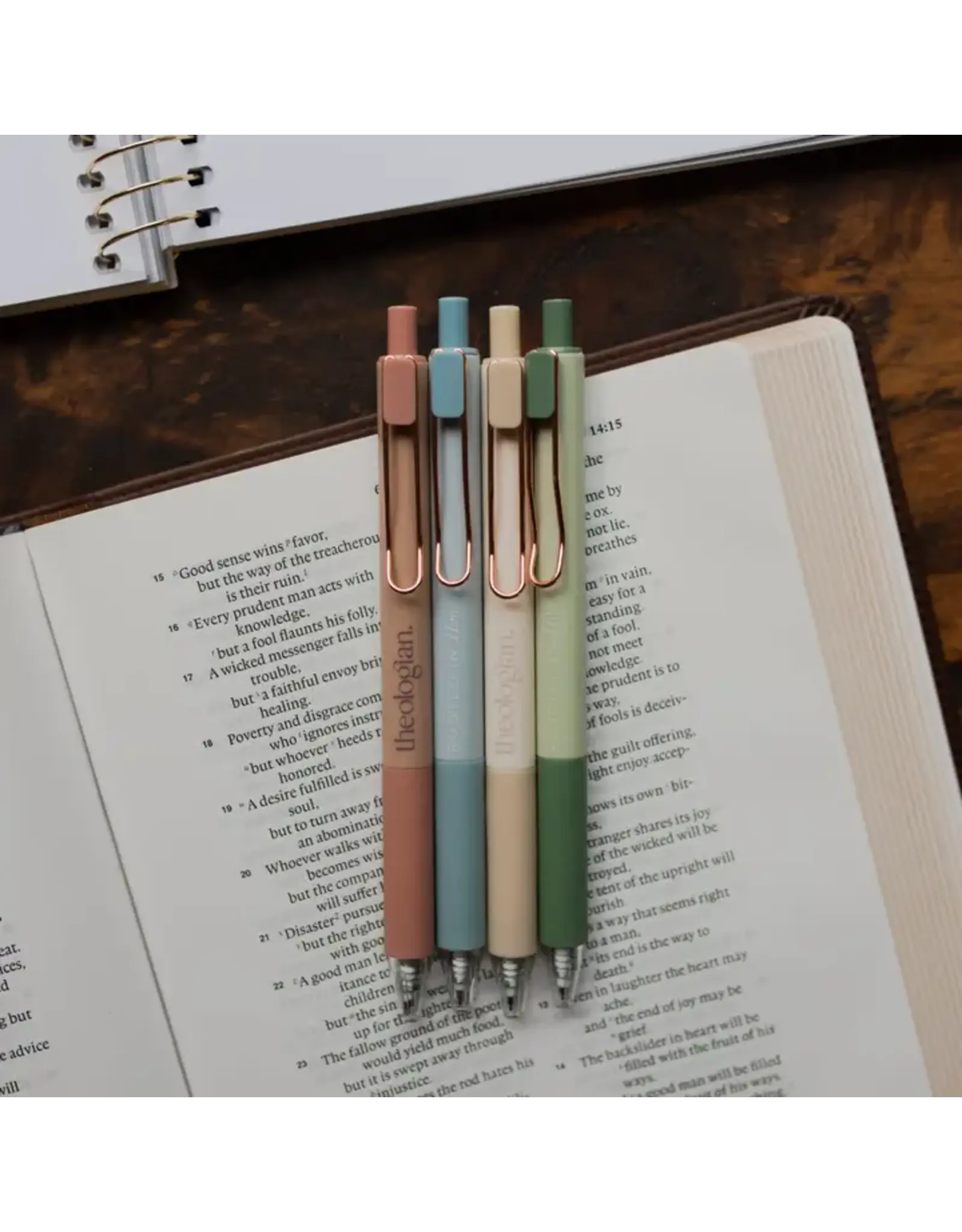 The Daily Grace Co. Pen Set of 4, Theologian