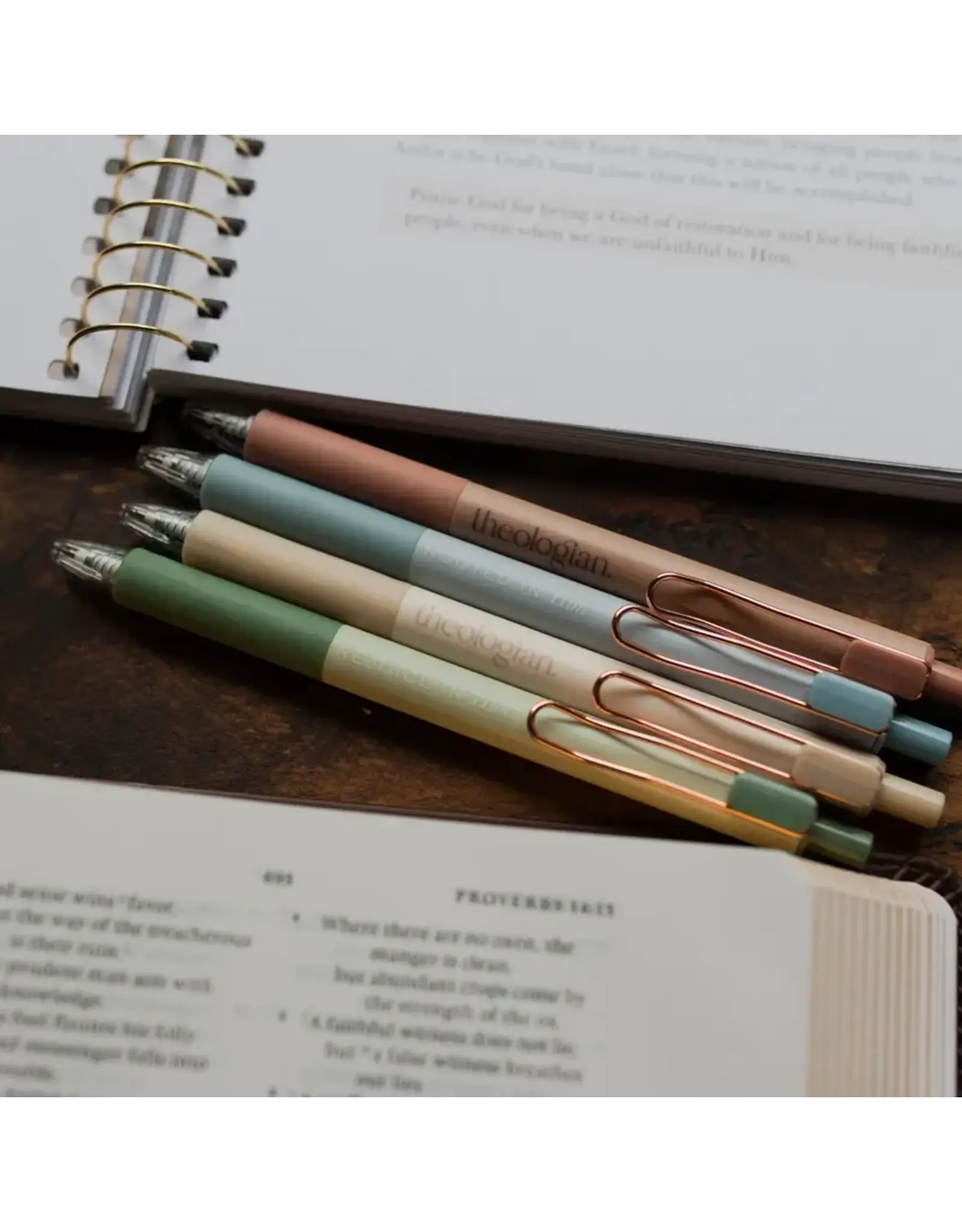 The Daily Grace Co. Pen Set of 4, Theologian