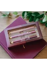 The Daily Grace Co. Pen Set of 3, Rose Tone