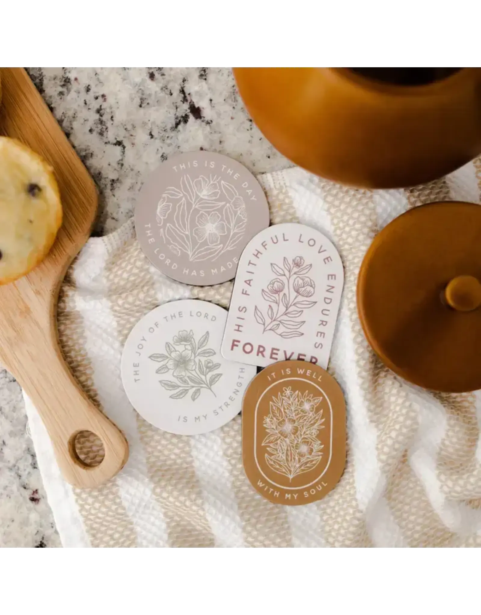 The Daily Grace Co. Magnet Set - Floral Encouragement