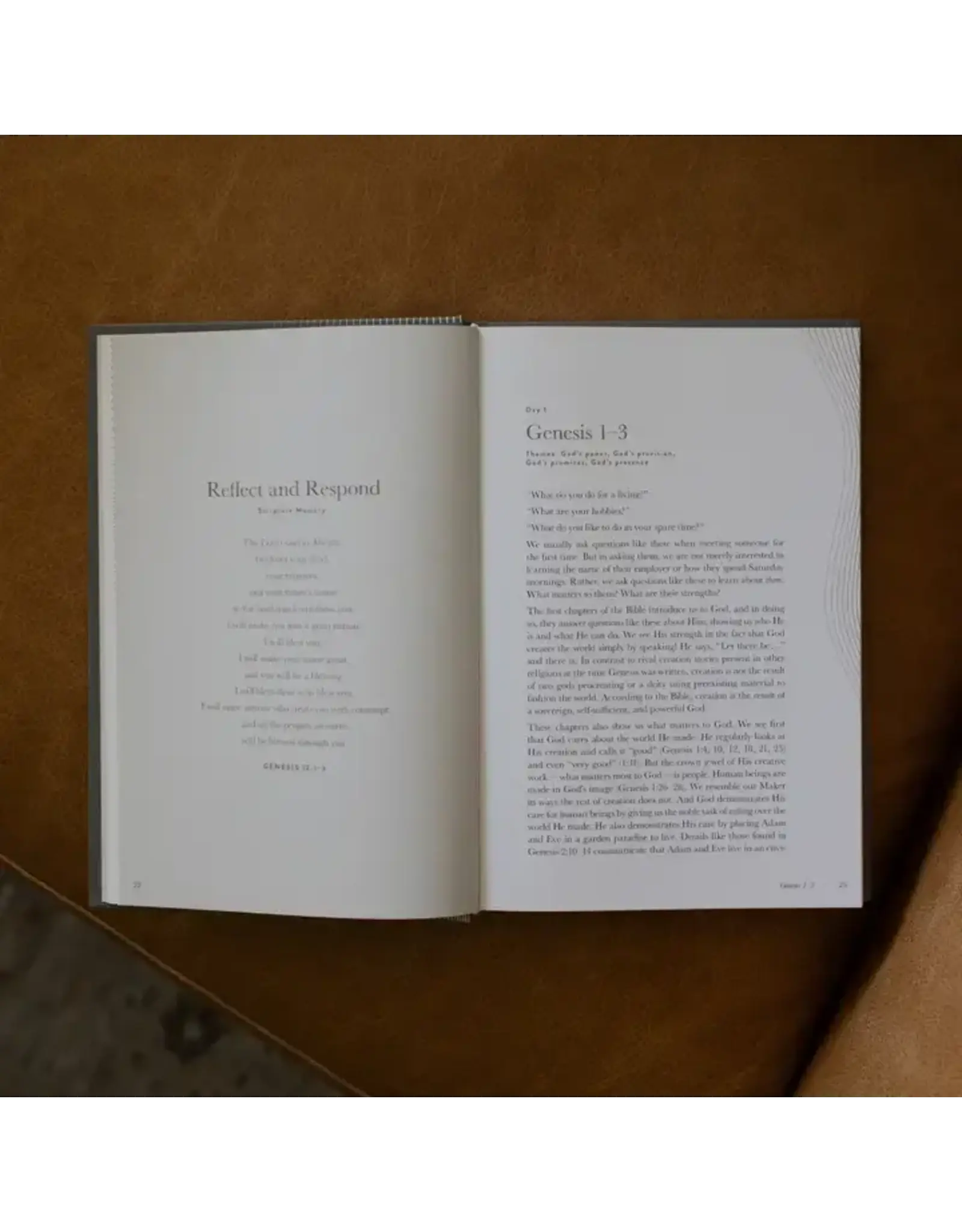 The Daily Grace Co. A Year in the Bible-Men's Study-365 Days of Discovering the Beauty of Jesus from Genesis to Revelation