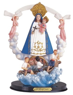 Our Lady of Charity Statue (12") - Reilly's Church Supply & Gift Boutique