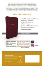 Thomas Nelson KJV Gift & Award Bible, Burgundy, Red Letter