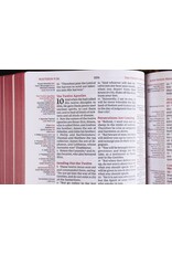 Zondervan NKJV Thompson Chain-Reference Bible, Premium Goatskin Leather, Black, Art Gilded Edges, Comfort Print