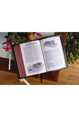 Zondervan NKJV Thompson Chain-Reference Bible, Premium Goatskin Leather, Black, Art Gilded Edges, Comfort Print