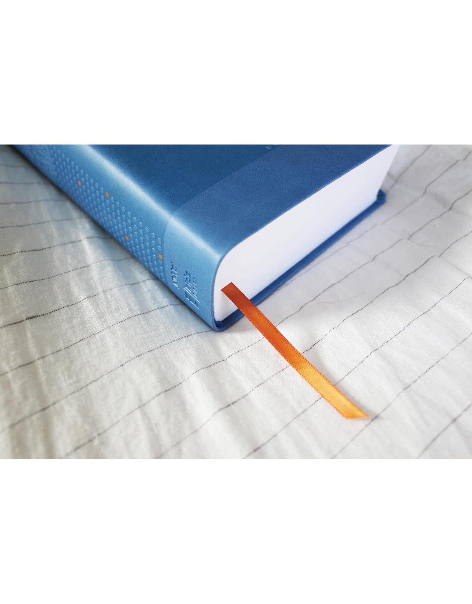 Zondervan Nirv, Clear Focus Bible for Kids (Help Kids with ADHD or Dyslexia Read with Confidence), Leathersoft, Blue