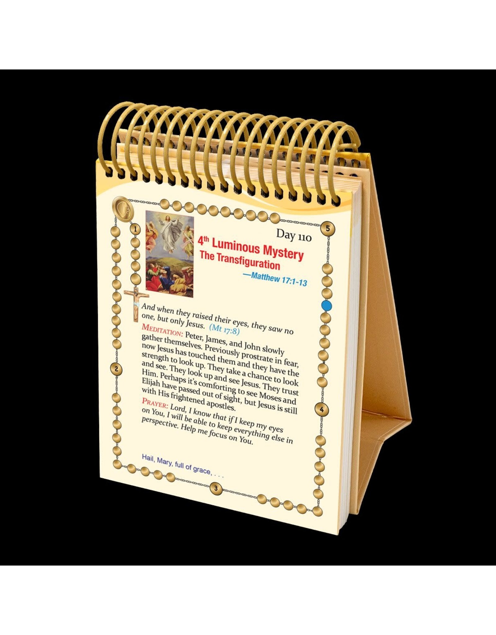 Catholic Book Publishing Illustrated 365 Rosary Perpetual Calendar