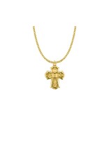 Singer First Communion Four Way Medal, 10KT Gold Filled