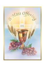 Barton Cotton Mass Cards - For Intentions - Mass Offering (100)