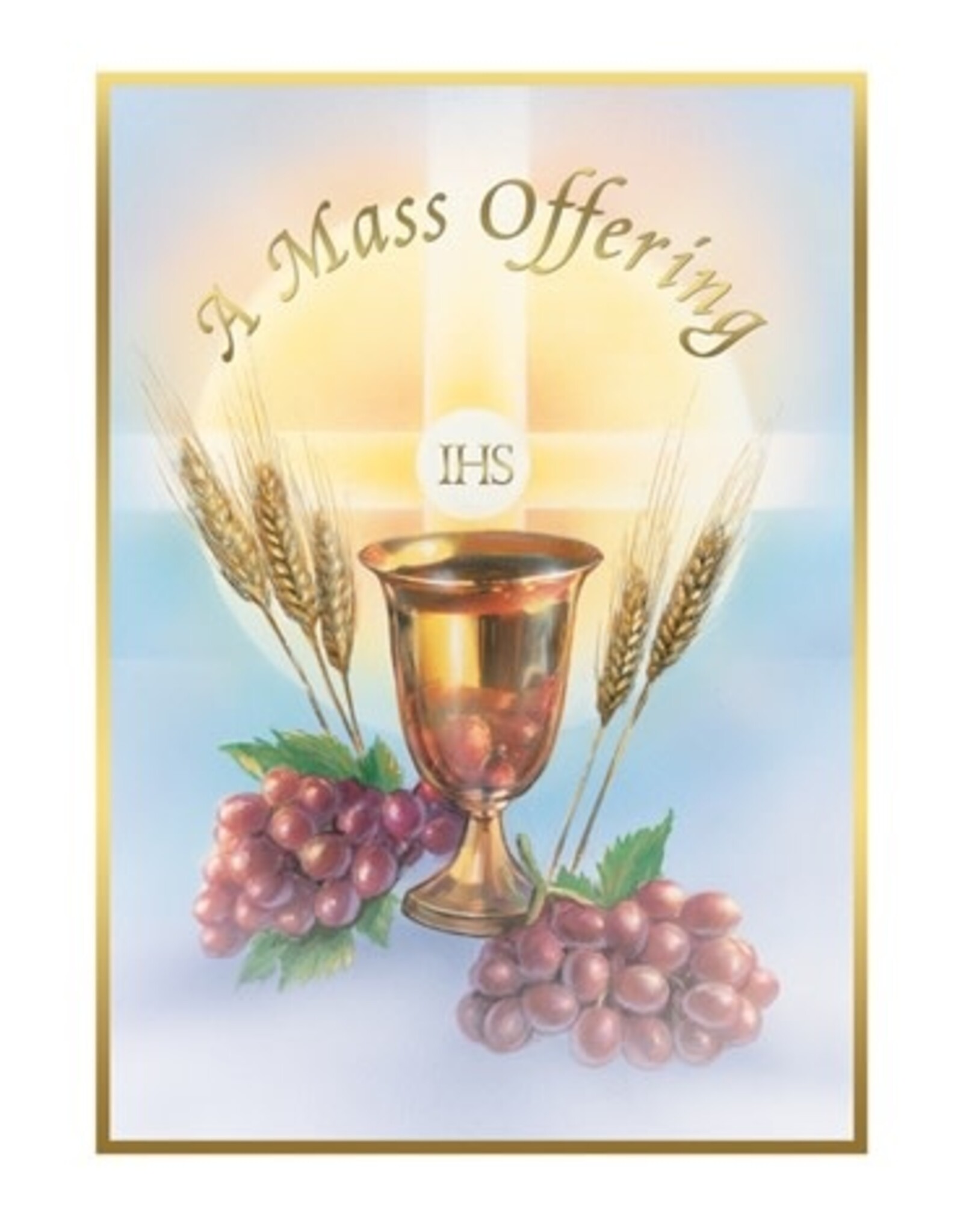 Barton Cotton Mass Cards - For Intentions - Mass Offering (100)