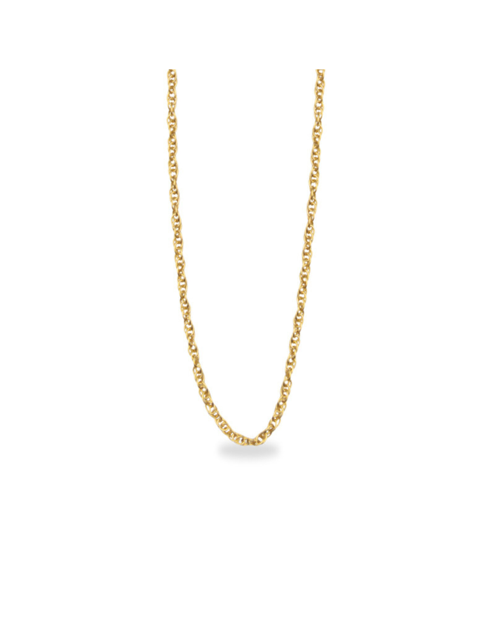 Singer Gold Filled Rope Chain 18"