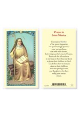 Hirten Holy Card, Laminated - St. Monica