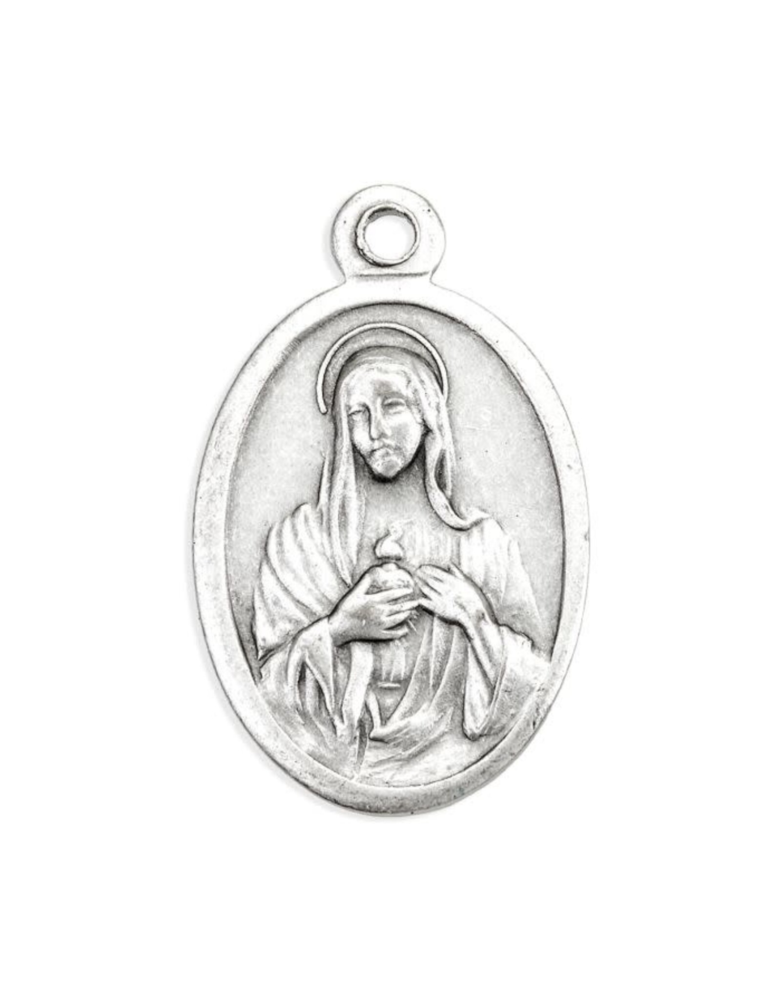 Hirten Oxidized Silver Oval Medal - Various Subjects I-M