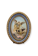 Hirten Picture - St. Michael, Oval, 5-1/2x7-1/2
