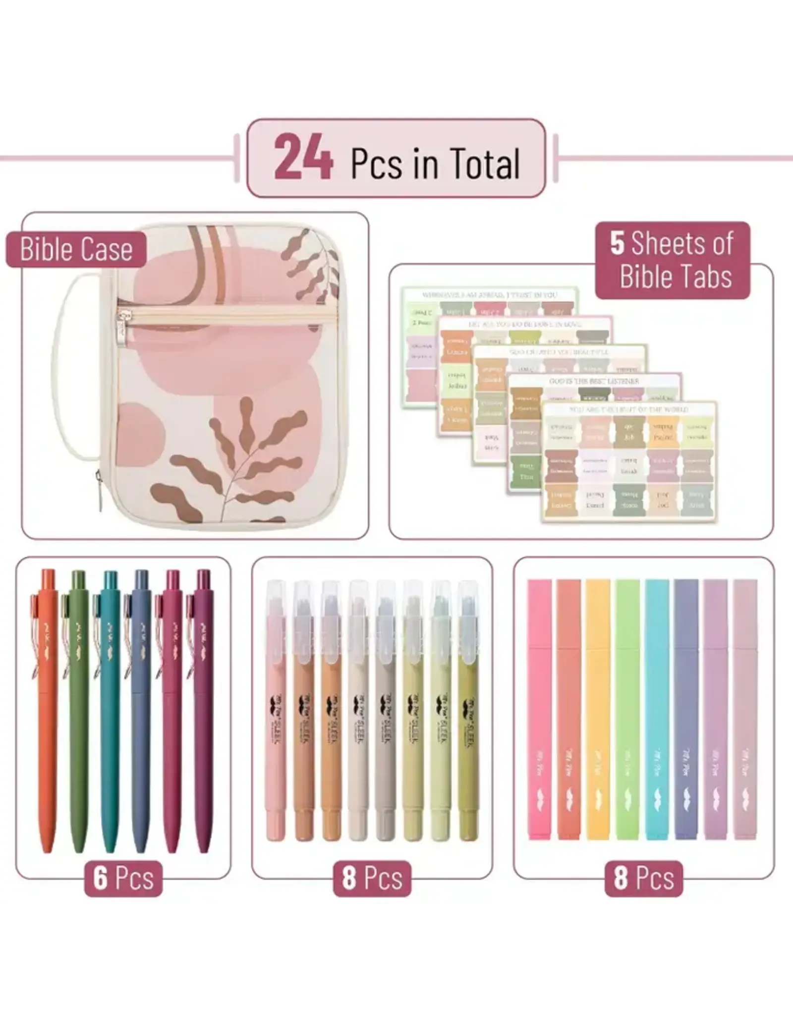 Mr. Pen Bible Journaling Kit (24-Piece)