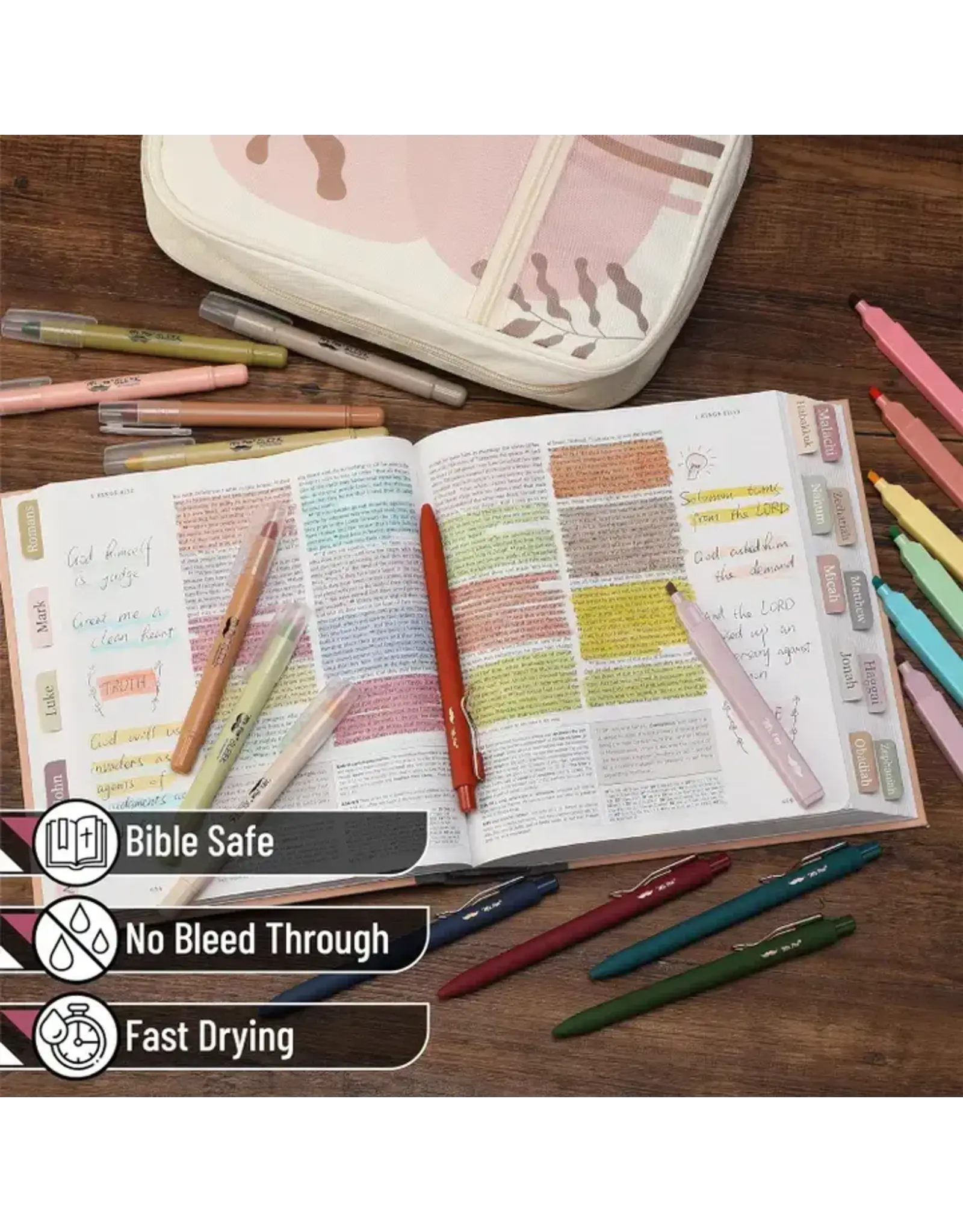 Mr. Pen Bible Journaling Kit (24-Piece)