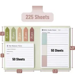 Mr. Pen Bible Study Sticky Notes