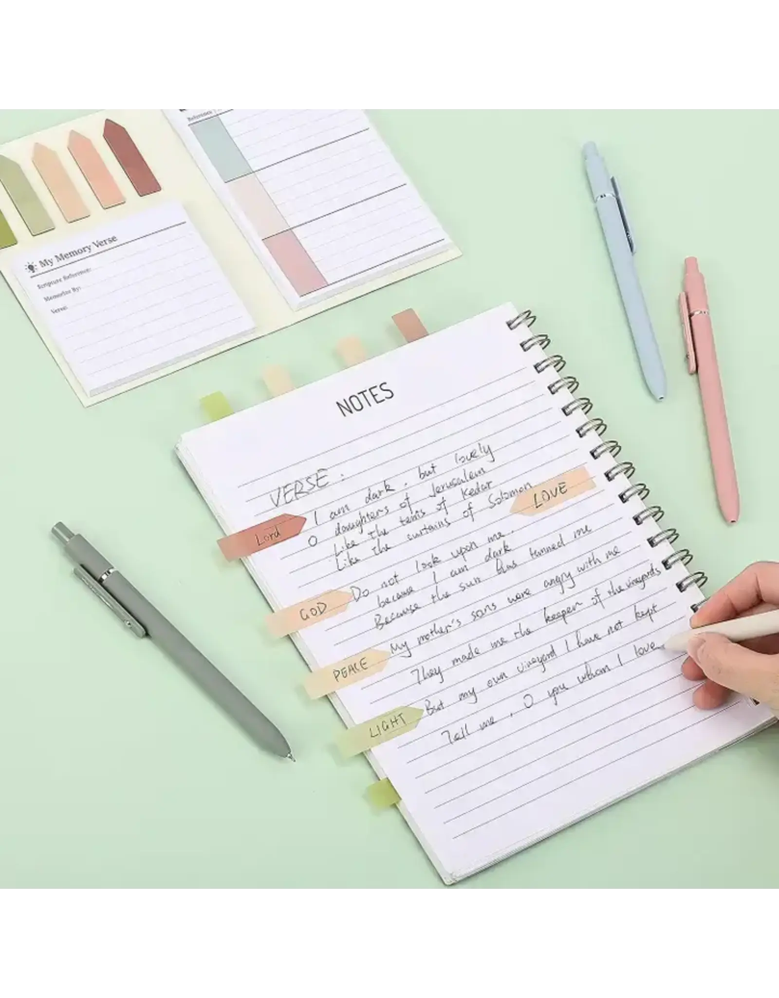 Mr. Pen Bible Study Sticky Notes