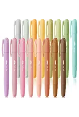 Mr. Pen Gel Highlighter Set - 16 Vibrant Colors