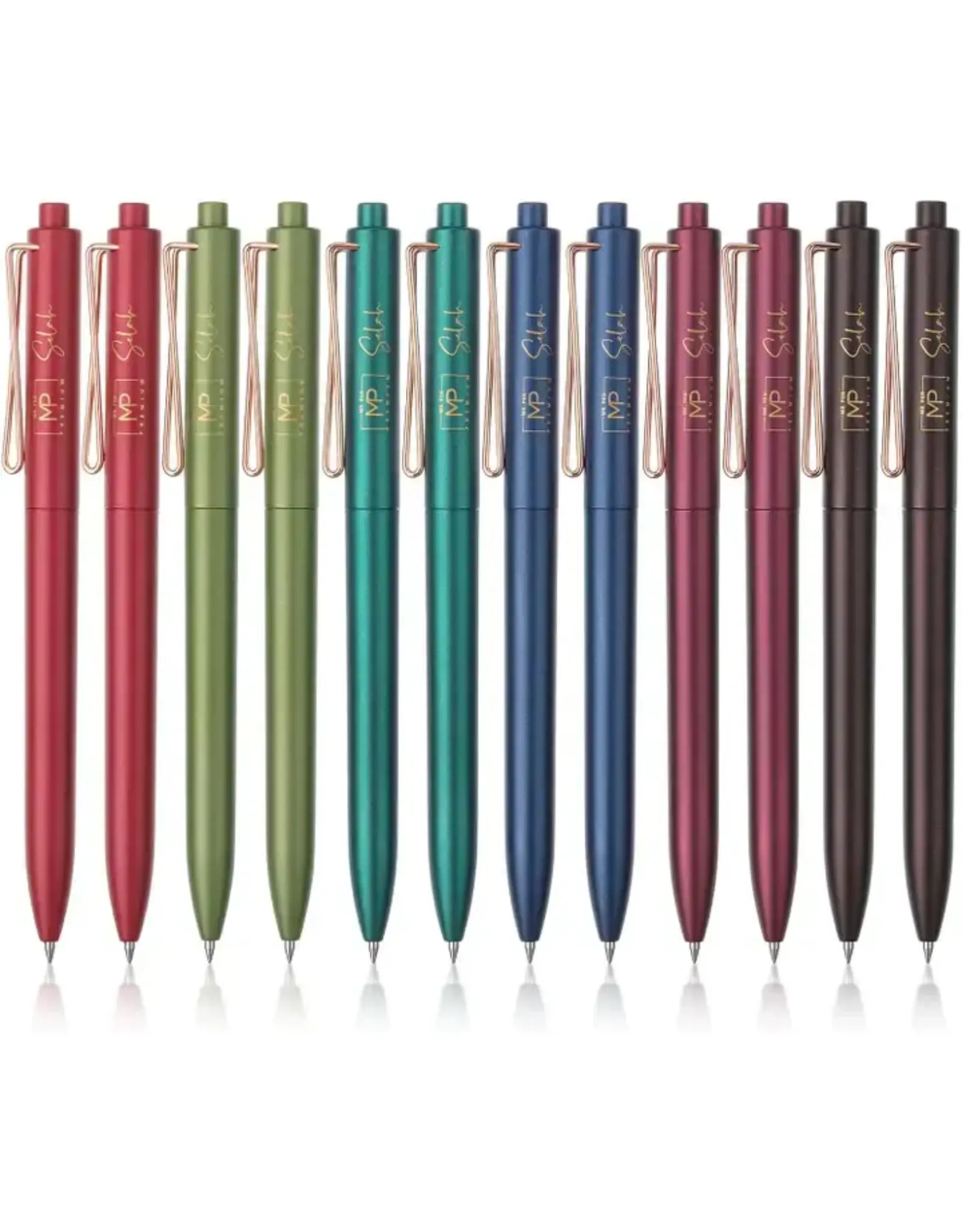 Mr. Pen Retractable Gel Pens - 12 Pack, Black Ink