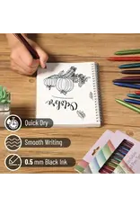 Mr. Pen Retractable Gel Pens - 12 Pack, Black Ink