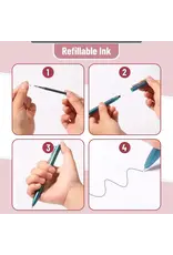 Mr. Pen Retractable Gel Pens - 12 Pack, Black Ink