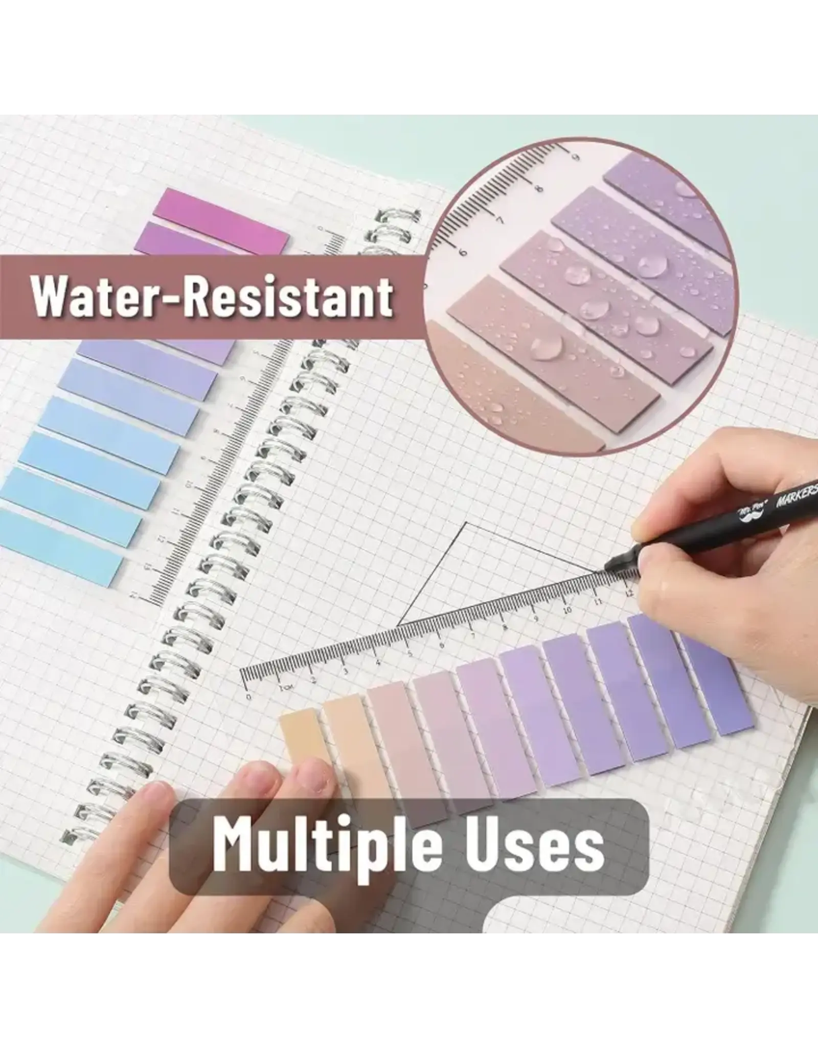 Mr. Pen Sticky Tabs - 3200 Pieces For Easy Organization