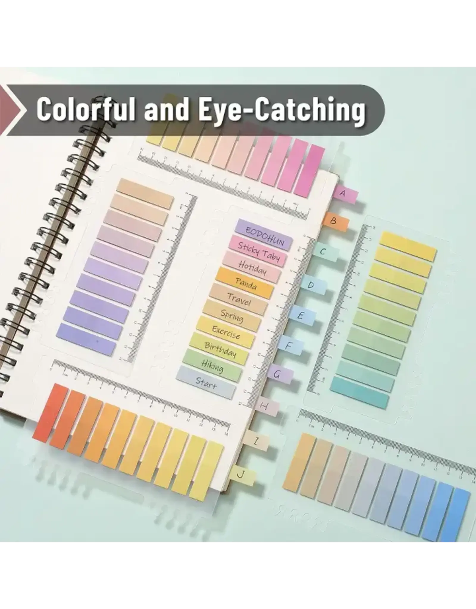 Mr. Pen Sticky Tabs - 3200 Pieces For Easy Organization