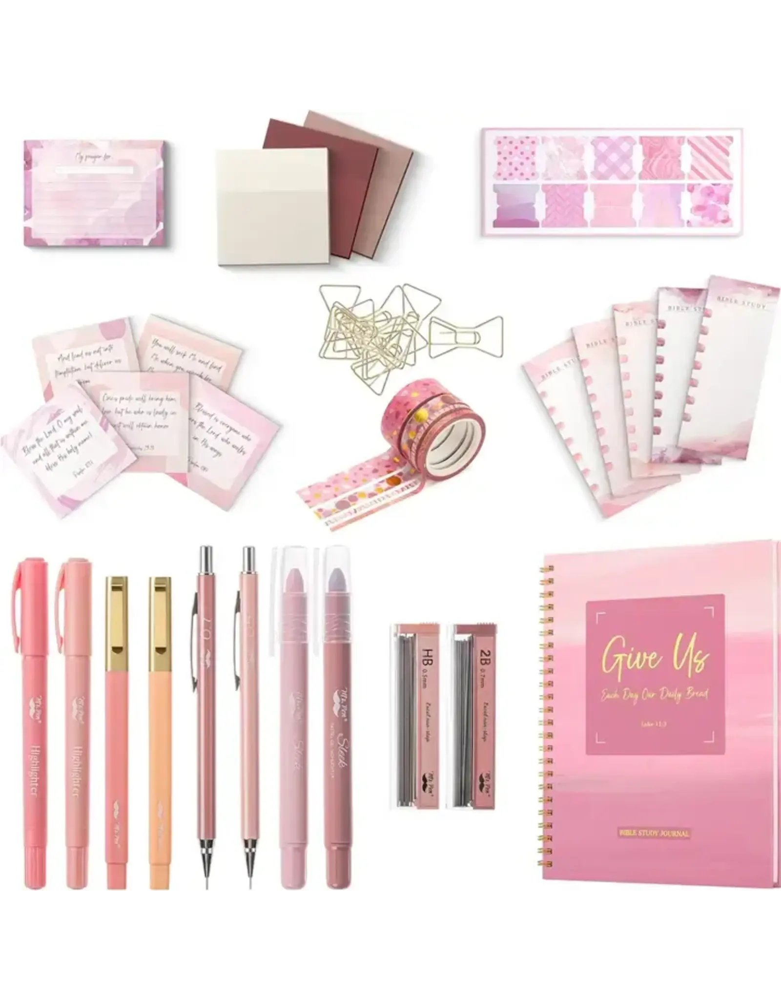 Mr. Pen Bible Journaling Kit - Pink