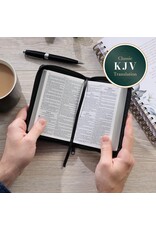 Christian Art Gifts KJV Mini Pocket Edition, Black, Zippered