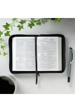 Christian Art Gifts KJV Mini Pocket Edition, Black, Zippered