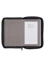 Christian Art Gifts KJV Mini Pocket Edition, Black, Zippered