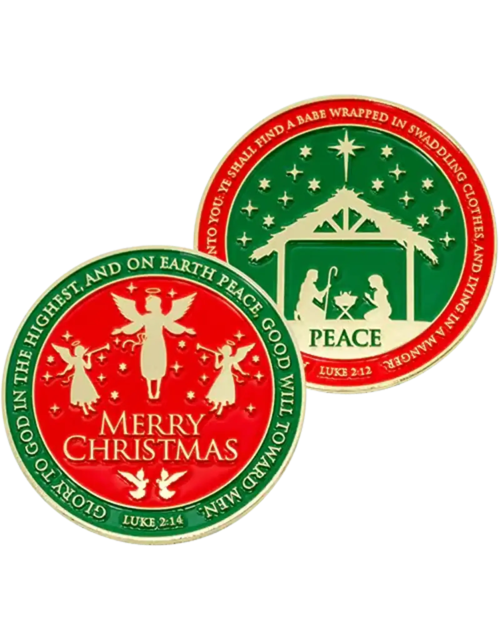 Logos Christmas Challenge Coin