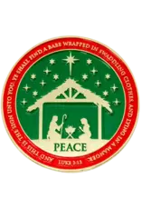 Logos Christmas Challenge Coin