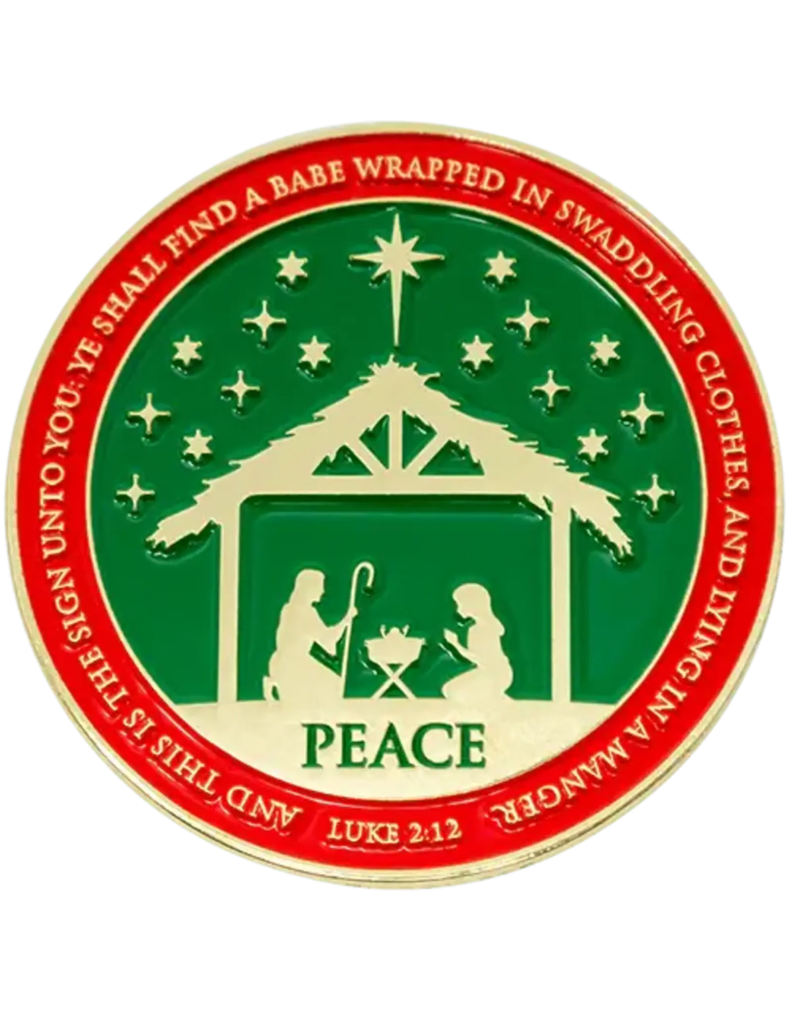Logos Christmas Challenge Coin