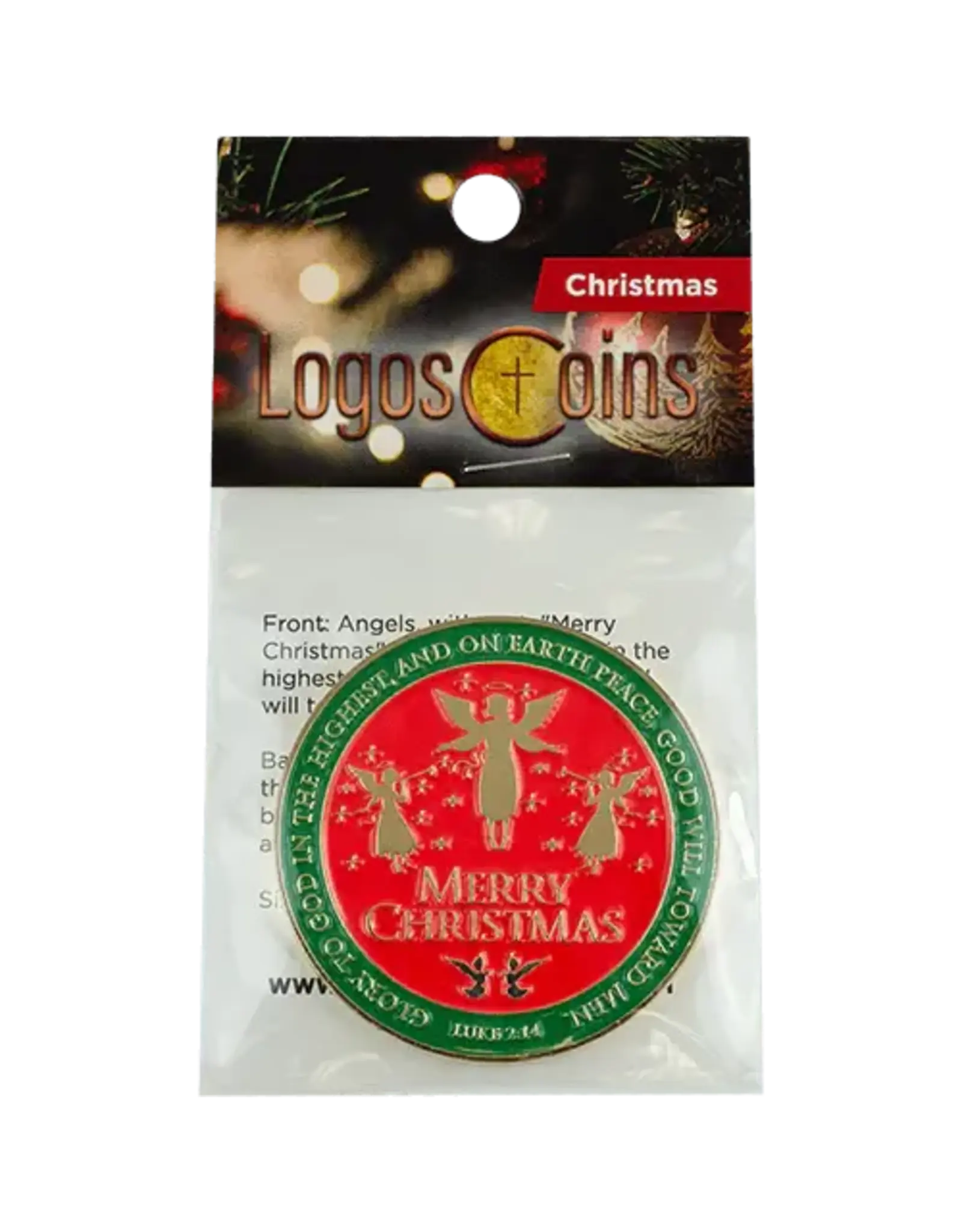 Logos Christmas Challenge Coin